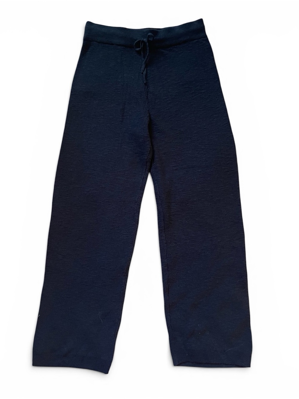 Free People Beach Size Small Black Knit Cotton Pants